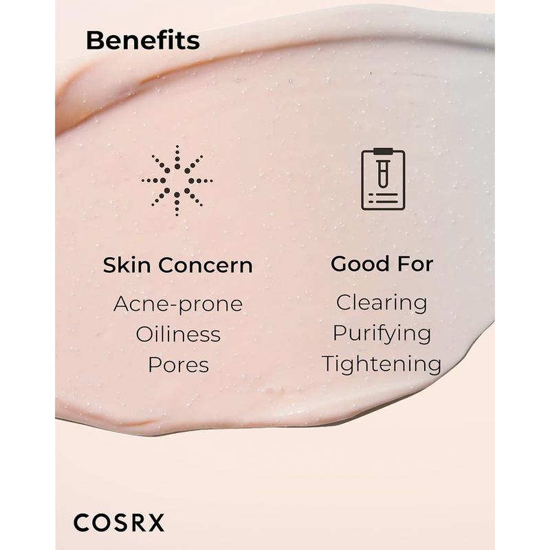 [COSRX OFFICIAL] Poreless Clarifying Charcoal Mask Pink 110g pore minimizing