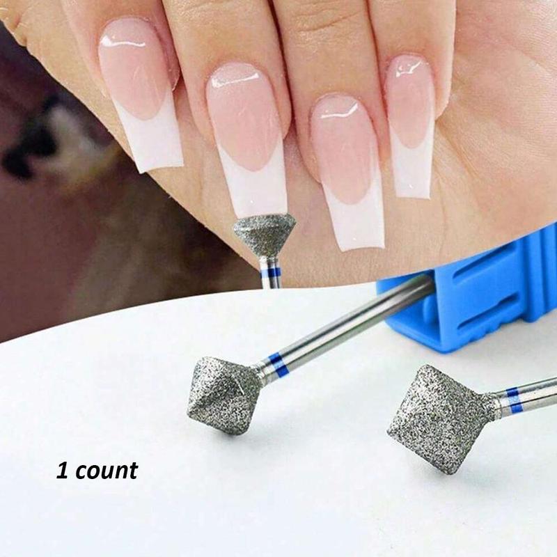 Diamond Nail File, 1 Count Nail Polishing Head, Nail Art Polishing Tool, Manicure & Pedicure Tool for Home & Salon Use