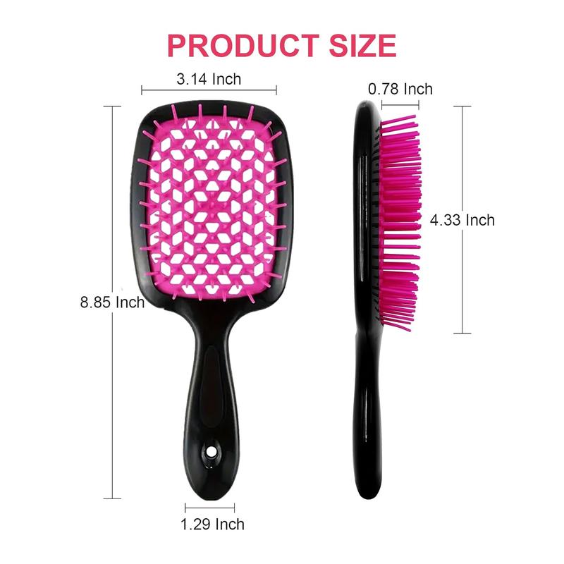 Detangling Hair Brush,Detangling Brush for Curly, Wet and Dry Hair, Easily Removes Tangles,Ideal for Curly Hair, Enhances Shine & Smoothness