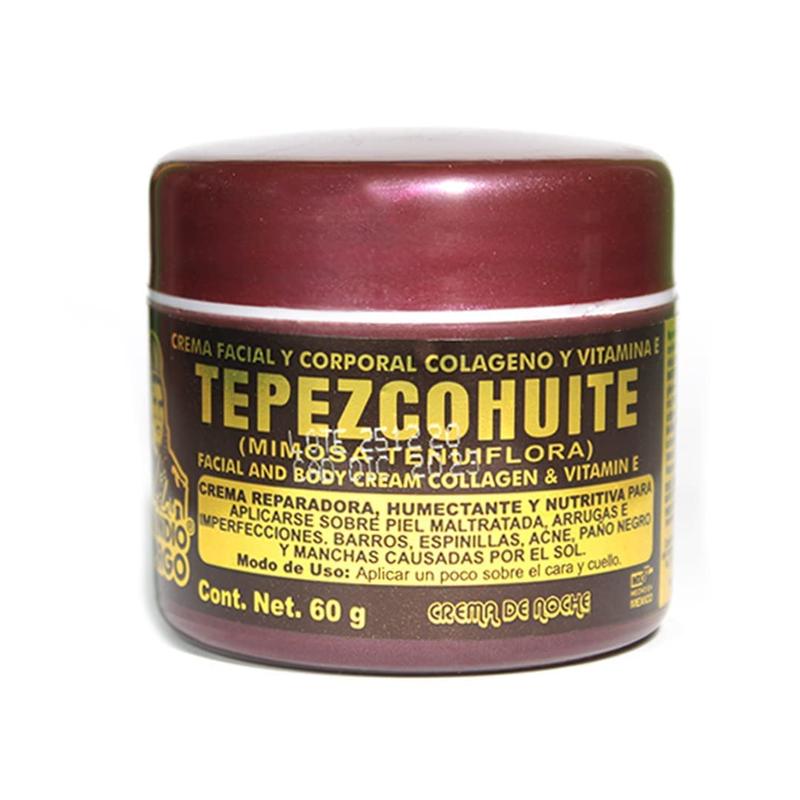 Del Indio Papago Tepezcohuite Night Skin Cream 2oz Skincare Moisturizers Daily Night Cream Skin Repair Delicate Gentle