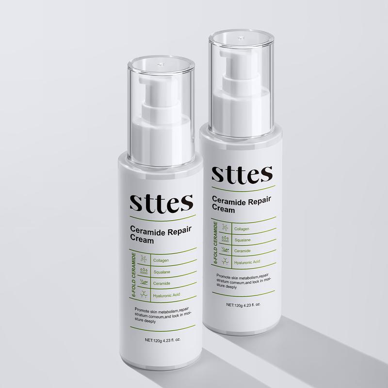 Sttes Ceramide Repair Milk: Squalane and hyaluronic acid deeply lock in moisture and provide long-lasting moisturizing 120g