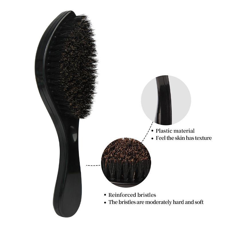 Beard Styling Comb, Plastic Handle Beard Brush, Hair Styling Comb for Men, Men's Styling Beard Hair Brush