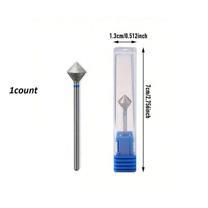 Diamond Nail File, 1 Count Nail Polishing Head, Nail Art Polishing Tool, Manicure & Pedicure Tool for Home & Salon Use