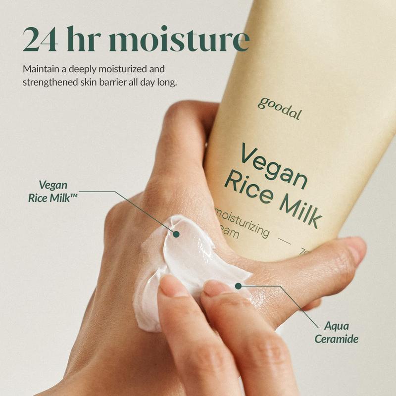 [GOODAL Official Shop] GOODAL Vegan Rice Milk Moisturizing Cream | Moisturizers Skincare Skin Repair Comfort