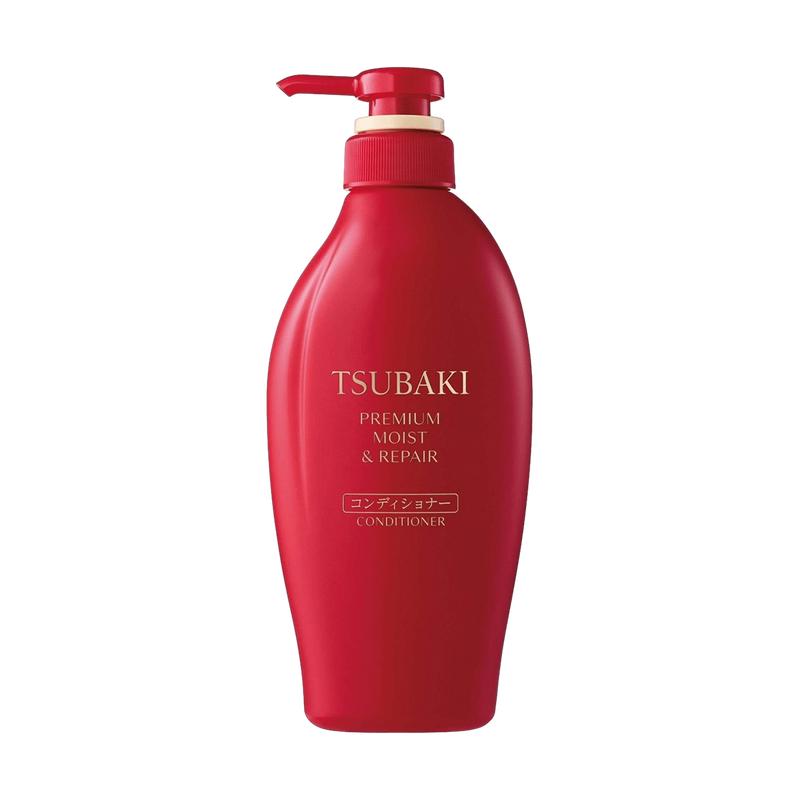 SHISEIDO TSUBAKI Red Camellia 0s Salon-Level Moisturizing, Ultimate Moisturizing Hair Shampoo&Conditioner 15.22 fl oz*2