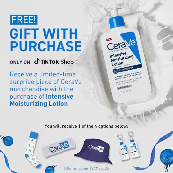 CeraVe Winter Skincare Duo: CeraVe Hydrating Facial Cleanser (Normal to Dry Skin) & NEW Intensive Moisturizing Body Lotion Dry to Very Dry Skin + 5% Hydro-Urea)