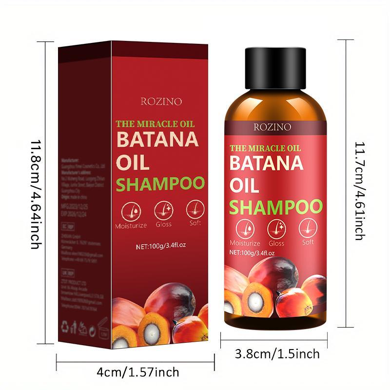 Batana Oil Shampoo, Hair Care Shampoo, Scalp Cleansing Shampoo, Hair Care & Styling Product for Men & Women, Hair Wash Products