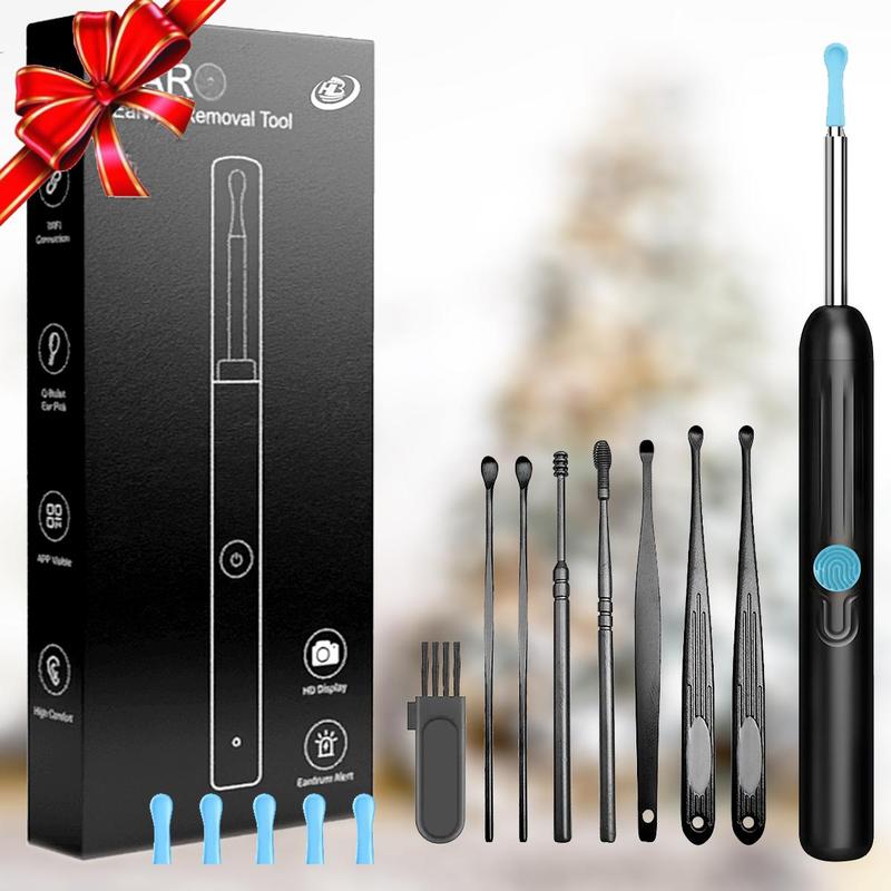 Ear Wax Removal Tool With Camera, 1 Set Portable Type-C Rechargeable Ear Cleaner, Waterproof Endoscope Ear Cleaning Tool, Christmas Gift