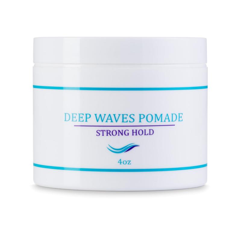 OCEAN VIEW DEEP WAVES POMADE Butter Love, 360 Wave Grease for Men Promotes Layered Waves, Moisture, Control and Silky Shine – All Natural Wave Cream with Shea Butter and Beeswax for Wolfing (4 oz)