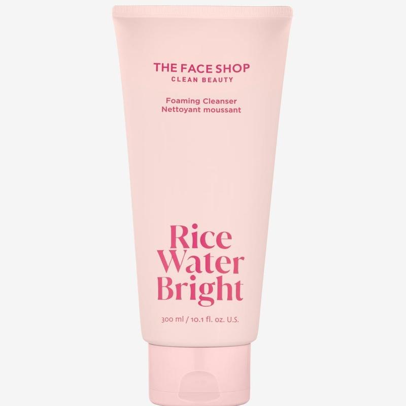 THE FACE SHOP Rice Water Bright Foaming Cleanser Daily Skincare Cleansing Facial