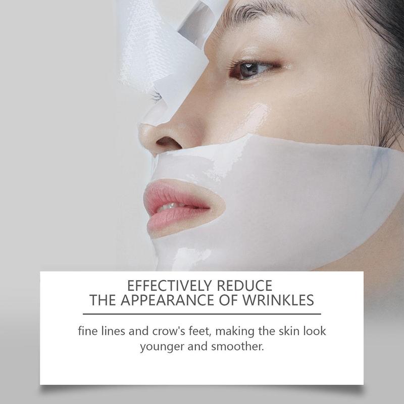 [90% People Choose] Bio-Collagen Overnight Face Mask, Korean Glass Skin Face Masks Skincare, Bio Collagen Face Mask Overnight, Hydrating Overnight Hydrogel Mask, Anti Wrinkle Mask Pore Minimizing