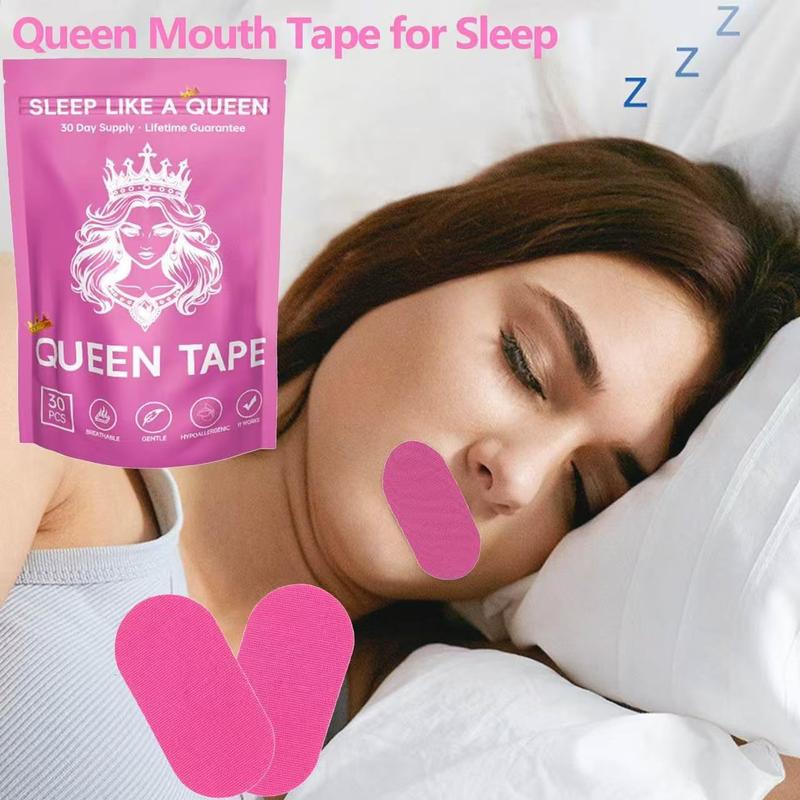 60 Count Breath Mouth Tape Gentle Micropore Tape Comfort Sleep Patch,Anti-snoring Mouth Tape for Mouth Breathing,Anti Snoring Sleep Sticker for Daily Use