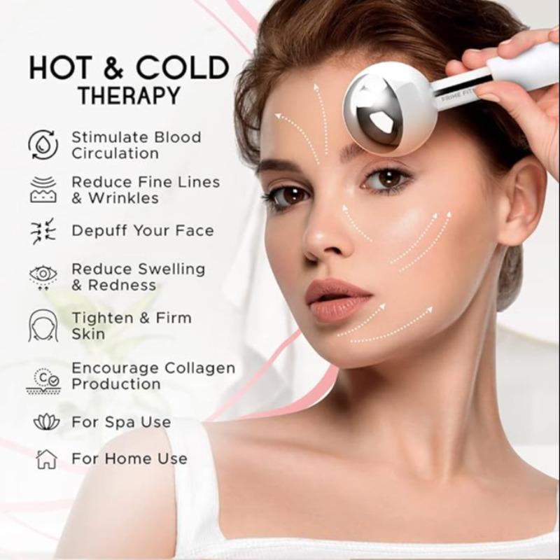 Ice Ball for Face & Eye, 2 Counts set Facial Ice Ball, Skincare Ice Ball, Beauty Ice Ball, Cold Compress Ice Ball