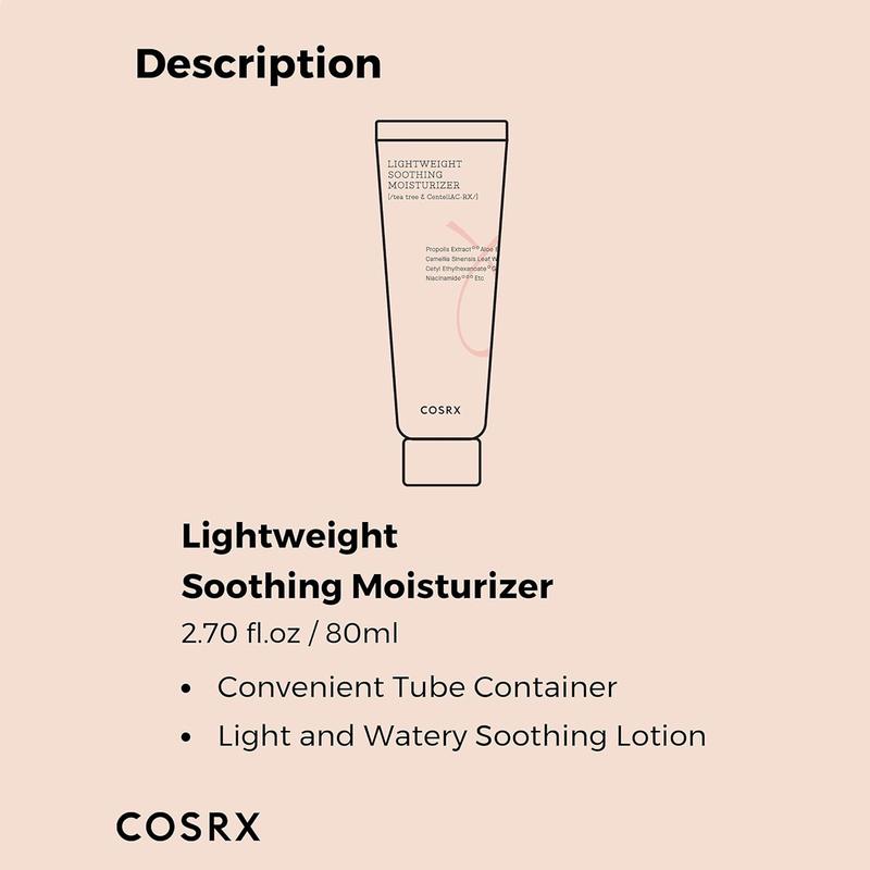 [COSRX OFFICIAL] AC Collection Lightweight Soothing Moisturizer 80ml blemish  cream